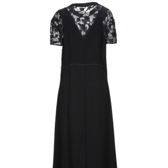 Maison Martin Margiela Black Cutout Tank Midi Dress 40 8 - Picture 2 of 11